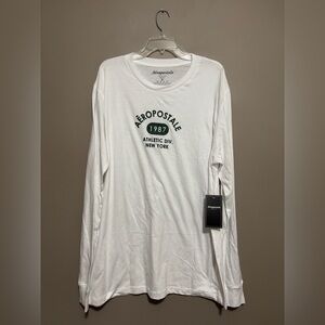 Aeropostale Men’s Long Sleeve Shirt Graphic Logo Size XL